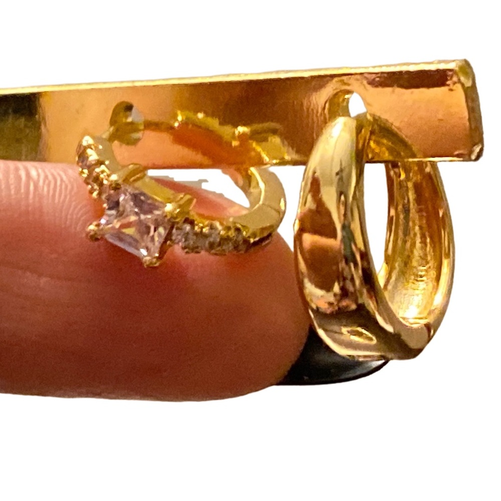 14K Gold Plate Earrings